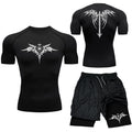 MMA Compression Training Set - Rashguard & Shorts