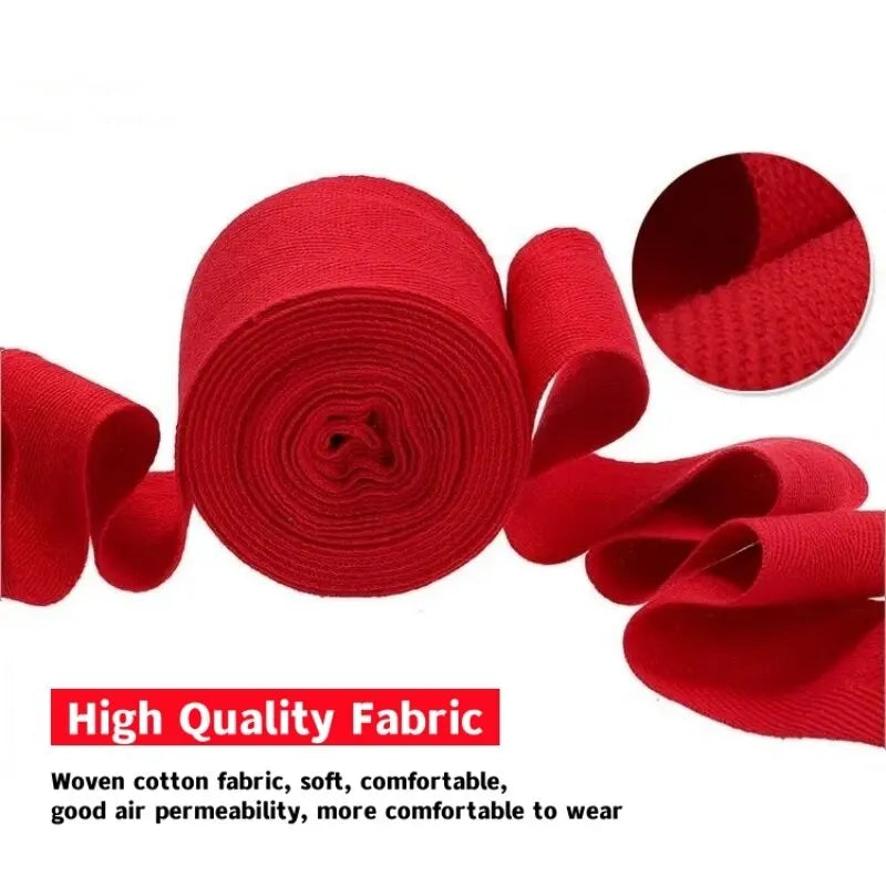 Professional Hand Wraps - 2.5M Cotton Boxing Bandages