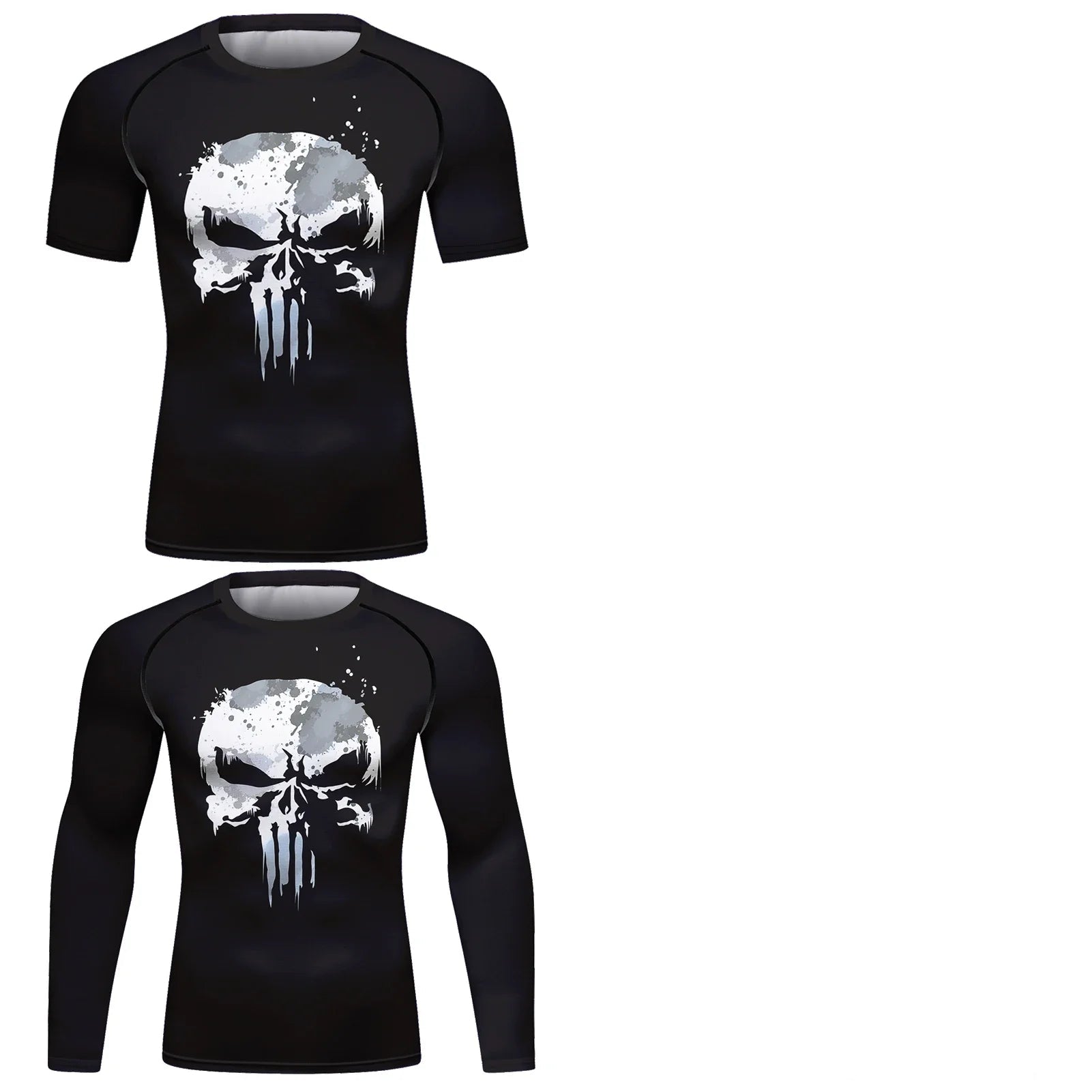 Skull BJJ Rashguard - Long & Short Sleeve