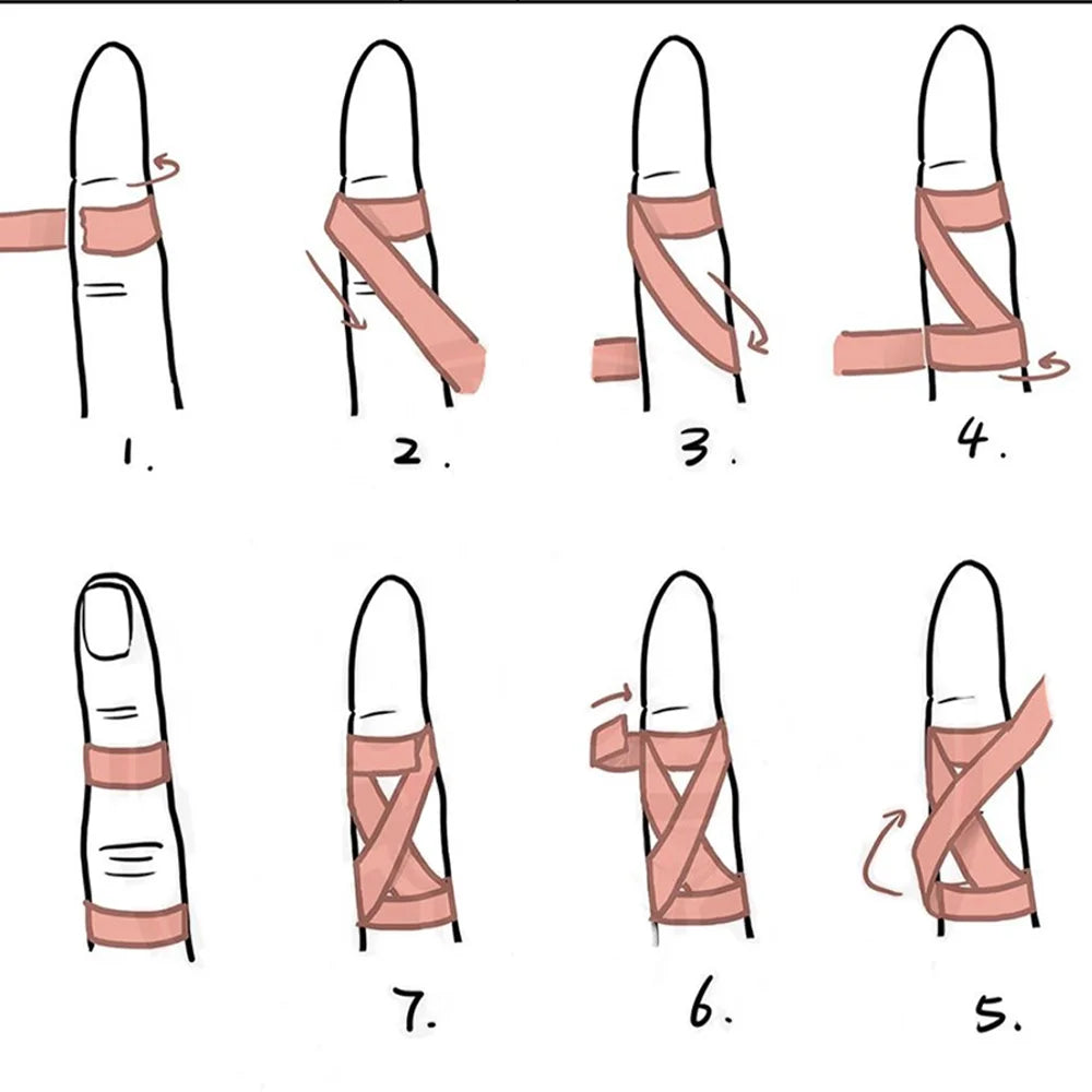 BJJ Finger Tape - Self-Adhesive Support