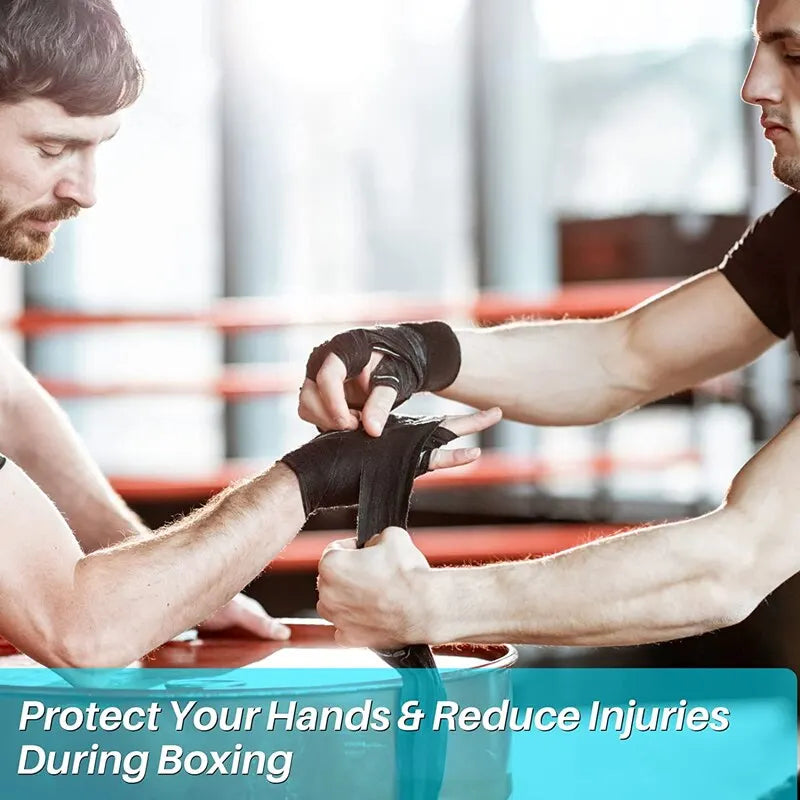 Professional Hand Wraps - 2.5M Cotton Boxing Bandages