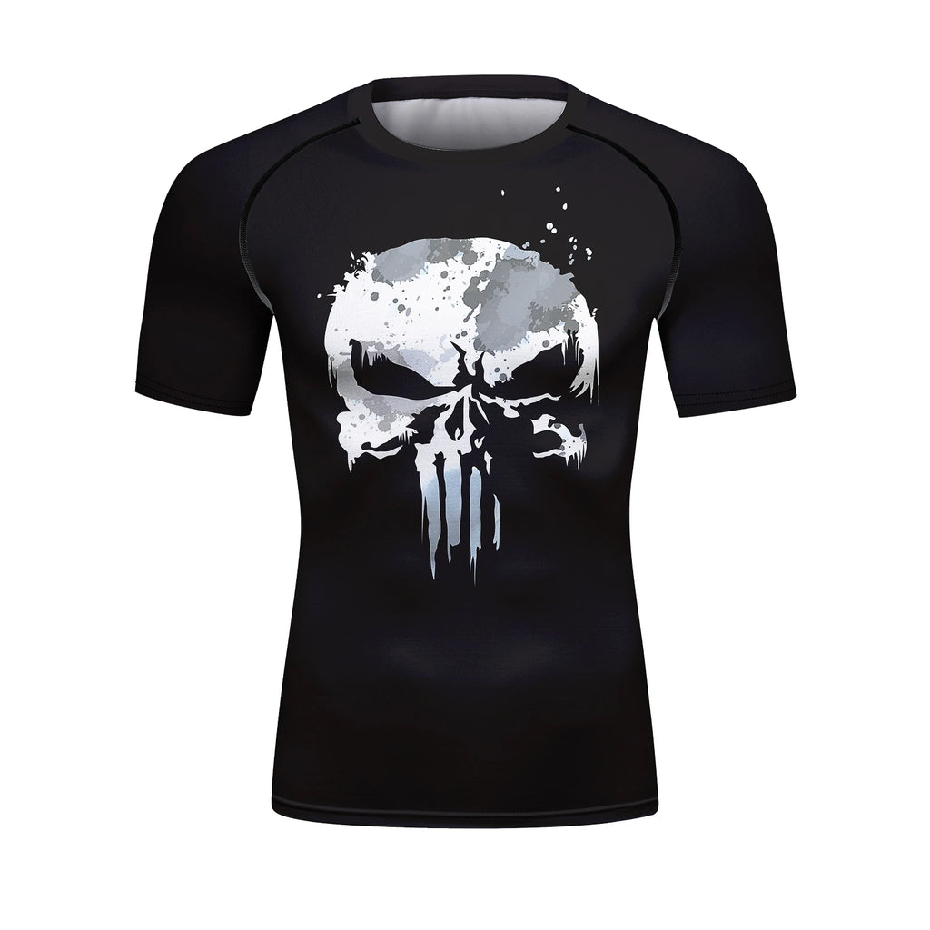 Skull BJJ Rashguard - Long & Short Sleeve