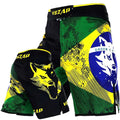 Brazil Flag Fight Shorts - Premium BJJ Training