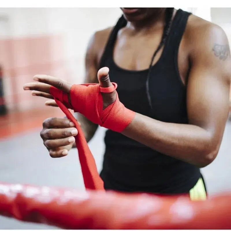 Professional Hand Wraps - 2.5M Cotton Boxing Bandages