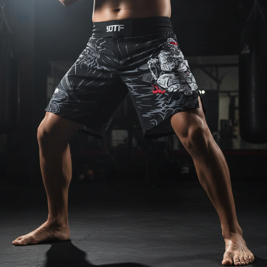 No-Gi BJJ MMA Fight Shorts