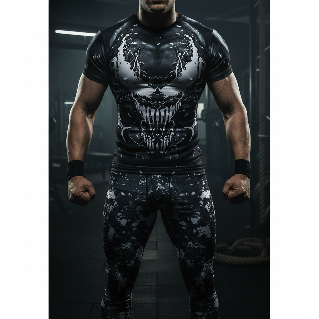Skull Rash Guard 1:1